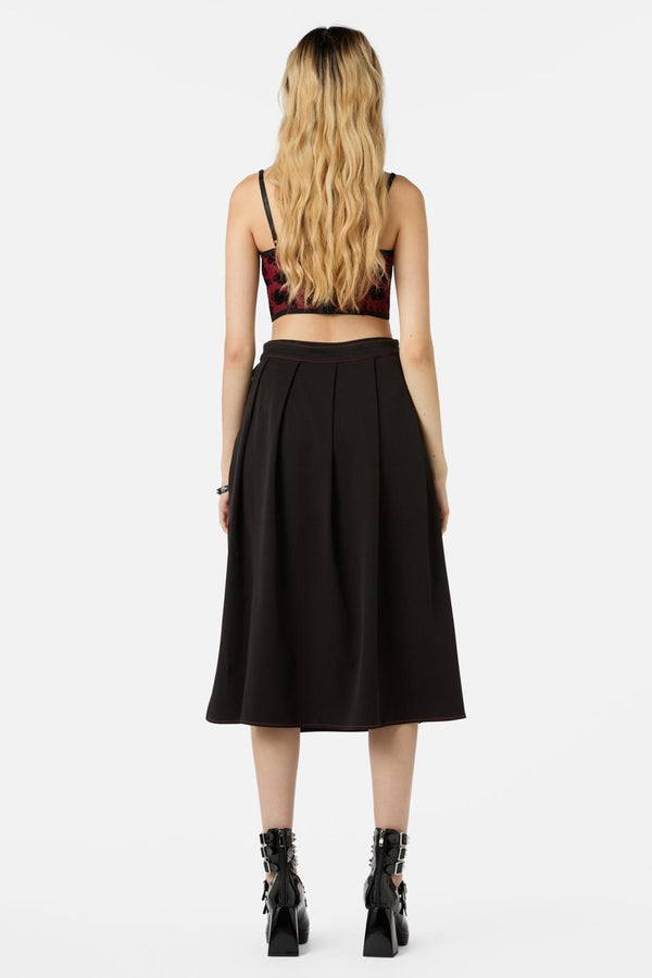 Dangerfield - Immaculate Midi Skort - black