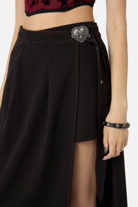 Dangerfield - Immaculate Midi Skort - black