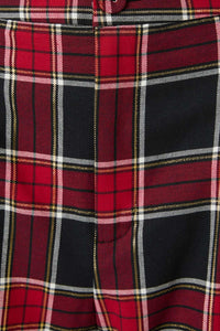 Dangerfield - Boundless Tartan Pant - red