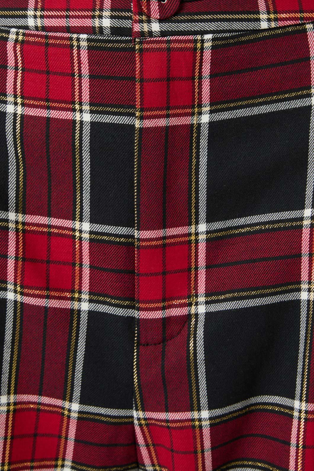 Dangerfield - Boundless Tartan Pant - red