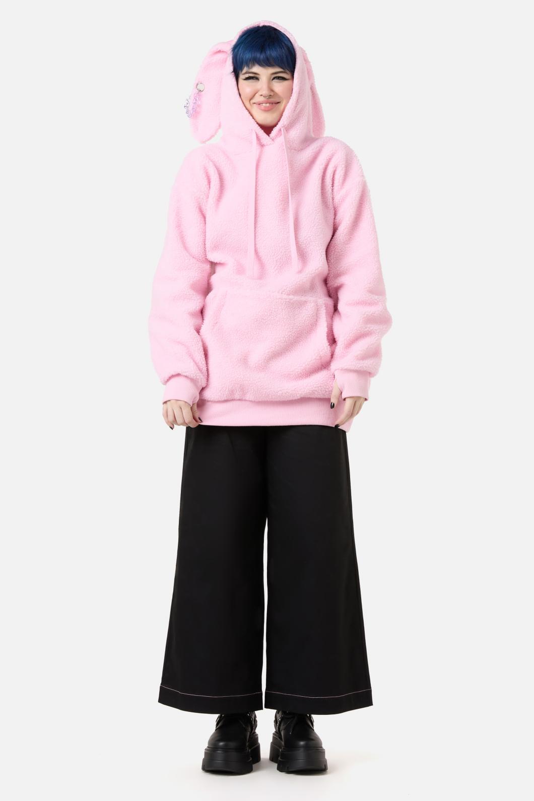 Dangerfield - ASAP Bunny Hoodie - pink