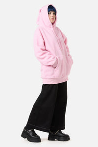 Dangerfield - ASAP Bunny Hoodie - pink