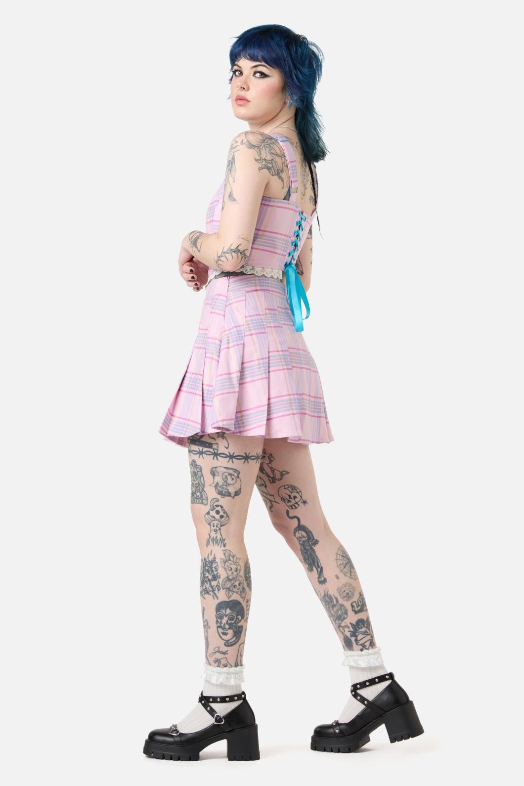 Dangerfield - ETA Tartan Corset - multi