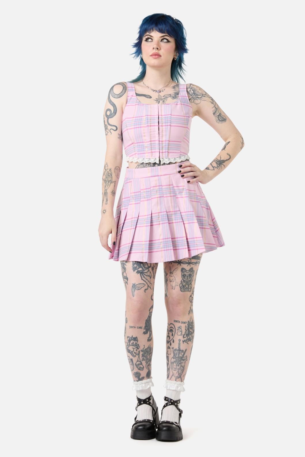 Dangerfield - ETA Tartan Corset - multi