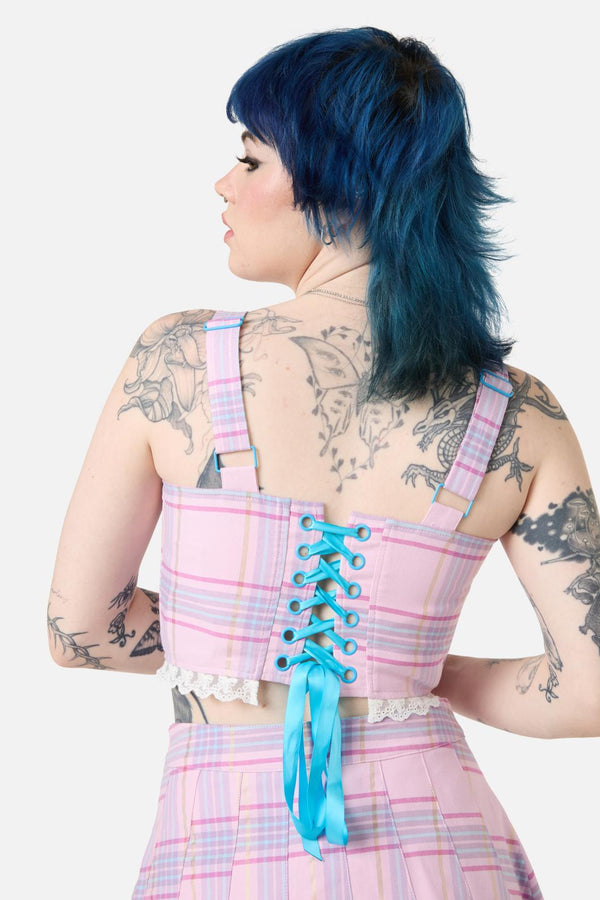 Dangerfield - ETA Tartan Corset - multi