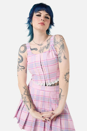 Dangerfield - ETA Tartan Corset - multi