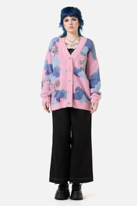 Dangerfield - ASAP Multi Texture Cardi - multi