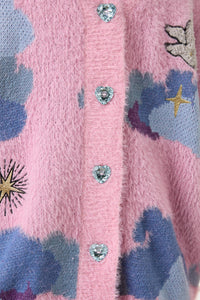 Dangerfield - ASAP Multi Texture Cardi - multi