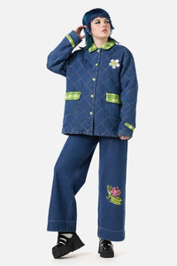 Dangerfield - Garden Hedge Jacket - indigo