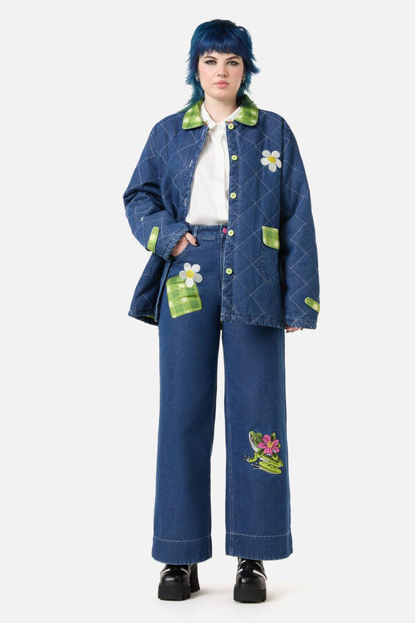 Dangerfield - Garden Hedge Jacket - indigo