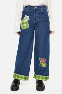 Dangerfield - Garden Hedge Patch Jean - indigo