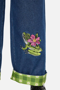 Dangerfield - Garden Hedge Patch Jean - indigo