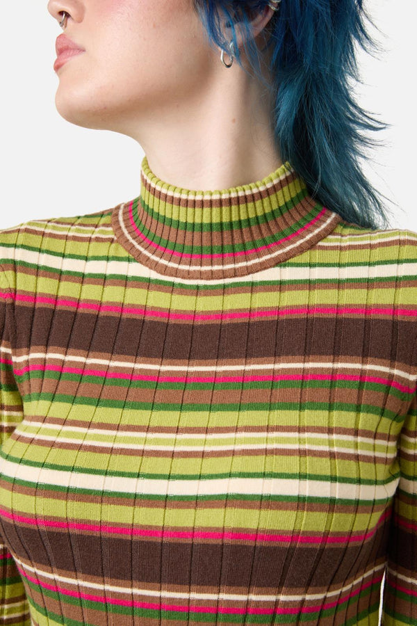 Dangerfield - Homily Stripe Knit Top - multi