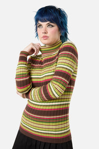 Dangerfield - Homily Stripe Knit Top - multi
