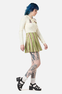 Dangerfield - Homily Stripe Cord Skirt - multi