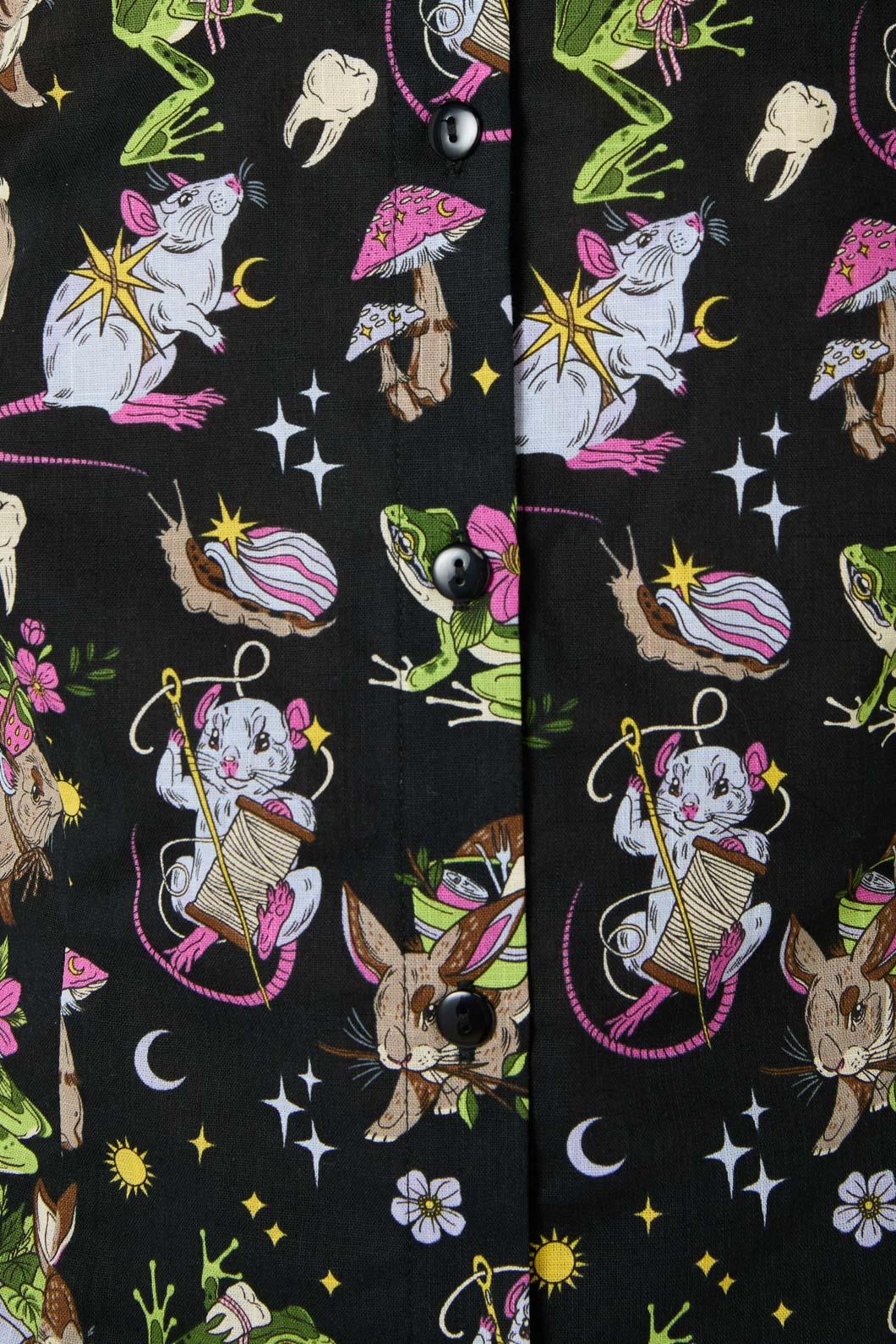 Dangerfield - Collectors Guild PrintLSBlouse - black