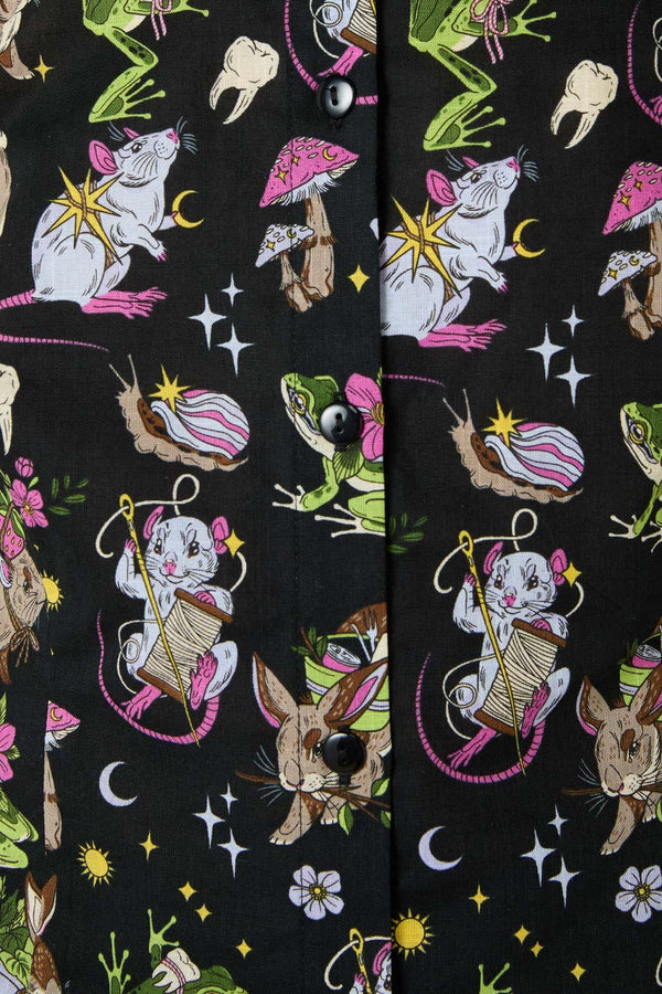 Dangerfield - Collectors Guild PrintLSBlouse - black