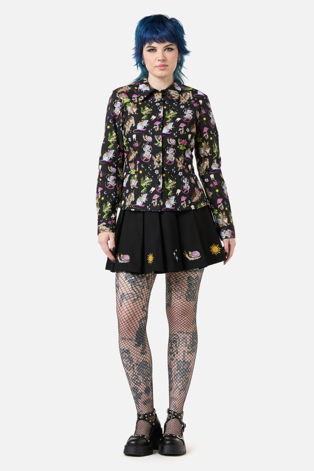 Dangerfield - Collectors Guild PrintLSBlouse - black