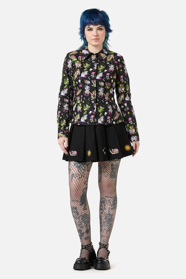 Dangerfield - Collectors Guild PrintLSBlouse - black