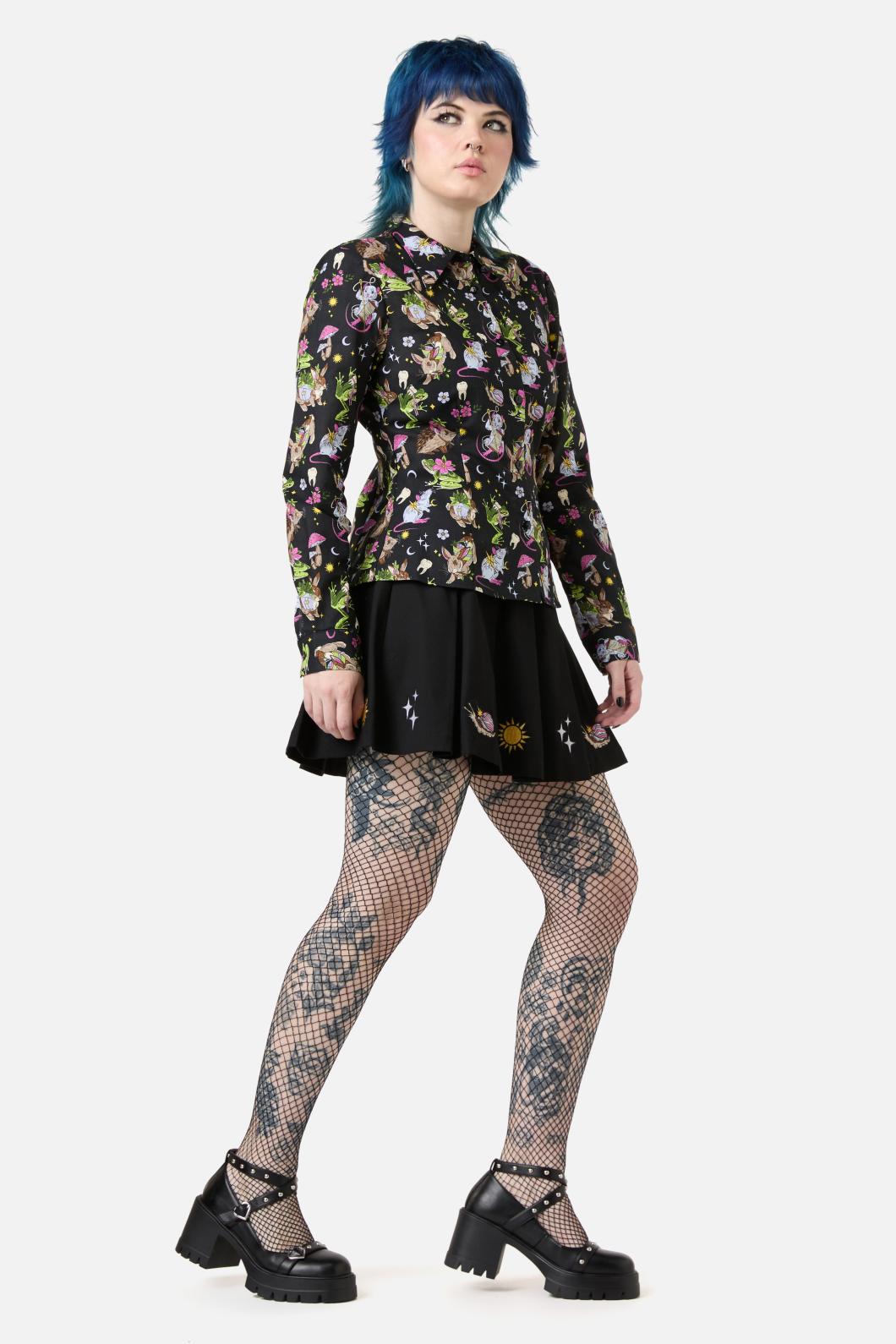 Dangerfield - Collectors Guild PrintLSBlouse - black