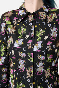 Dangerfield - Collectors Guild PrintLSBlouse - black