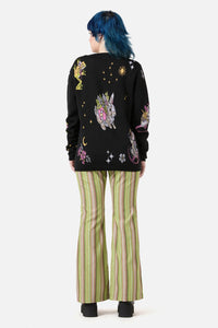 Dangerfield - Critters Placement Knit - black