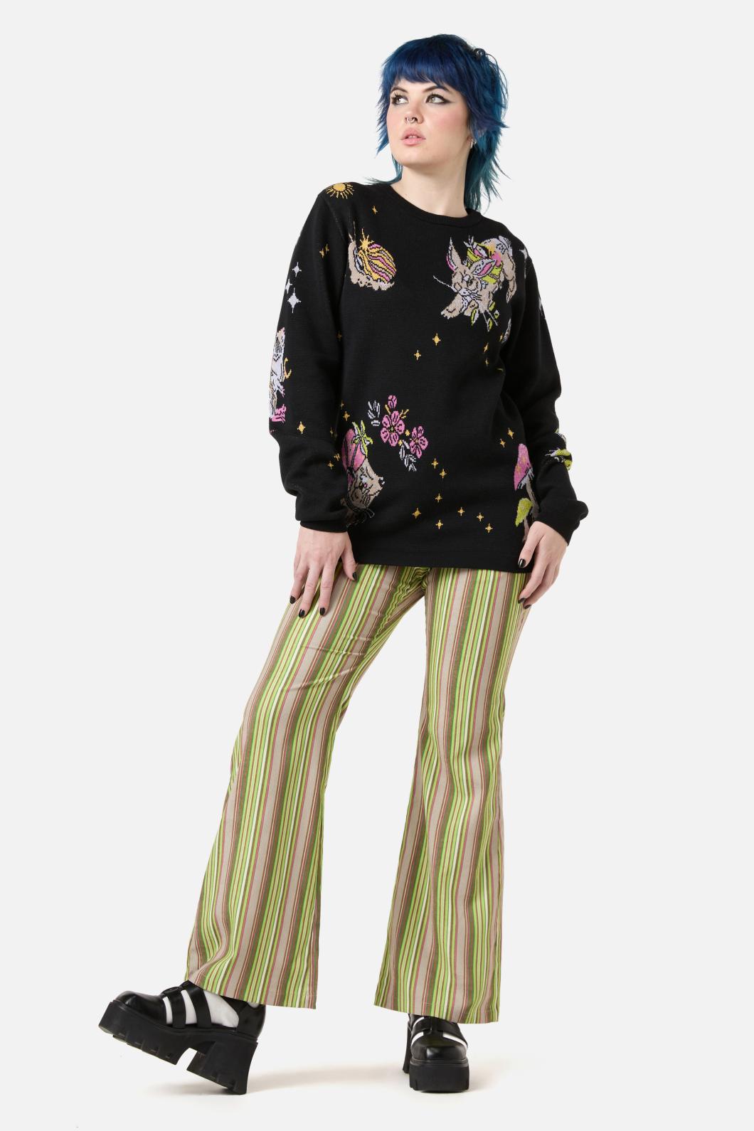 Dangerfield - Critters Placement Knit - black