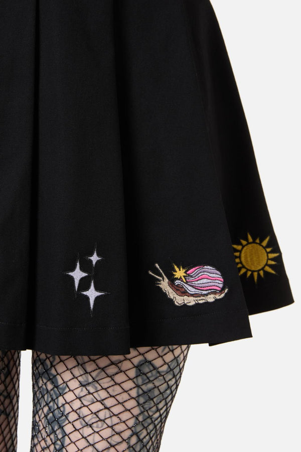 Dangerfield - Critters Emb Skirt - black