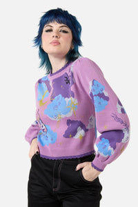 Dangerfield - Goodnight Bunny Knit - lavender