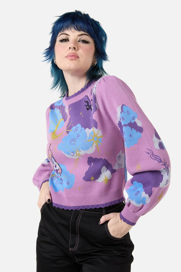 Dangerfield - Goodnight Bunny Knit - lavender