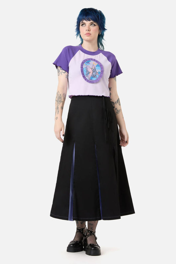 Dangerfield - Goodnight Bunny Baby Tee - lavender