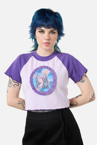 Dangerfield - Goodnight Bunny Baby Tee - lavender