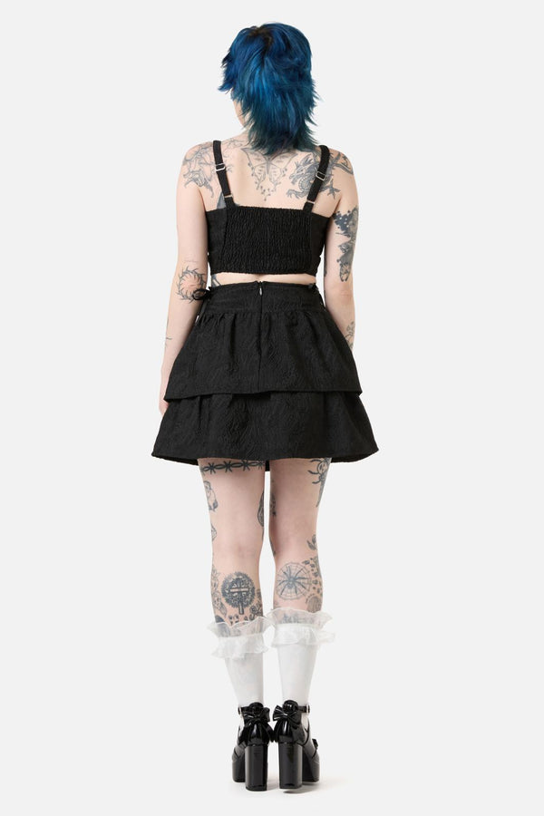 Dangerfield - Abundance Ruffle Corset - black