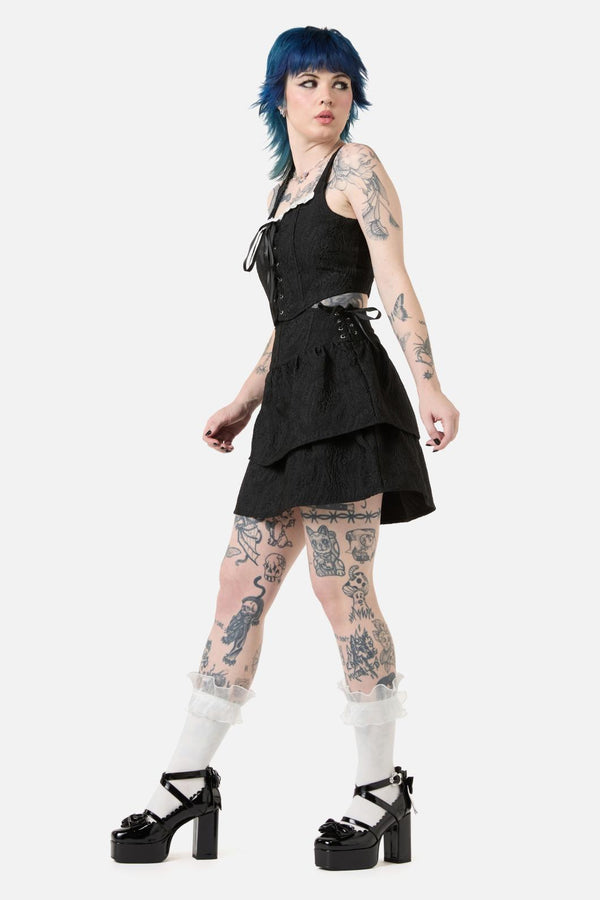 Dangerfield - Abundance Ruffle Corset - black