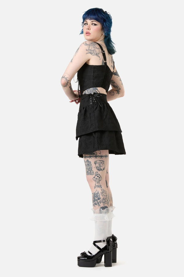 Dangerfield - Abundance Corset Skirt - black