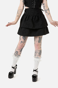 Dangerfield - Abundance Corset Skirt - black