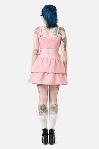 Dangerfield - Abundance Corset Skirt - pink