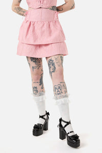 Dangerfield - Abundance Corset Skirt - pink