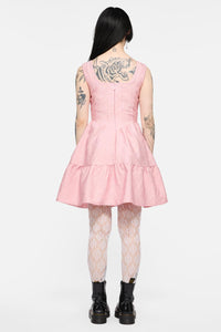 Dangerfield - Abundance Corset Dress - pink