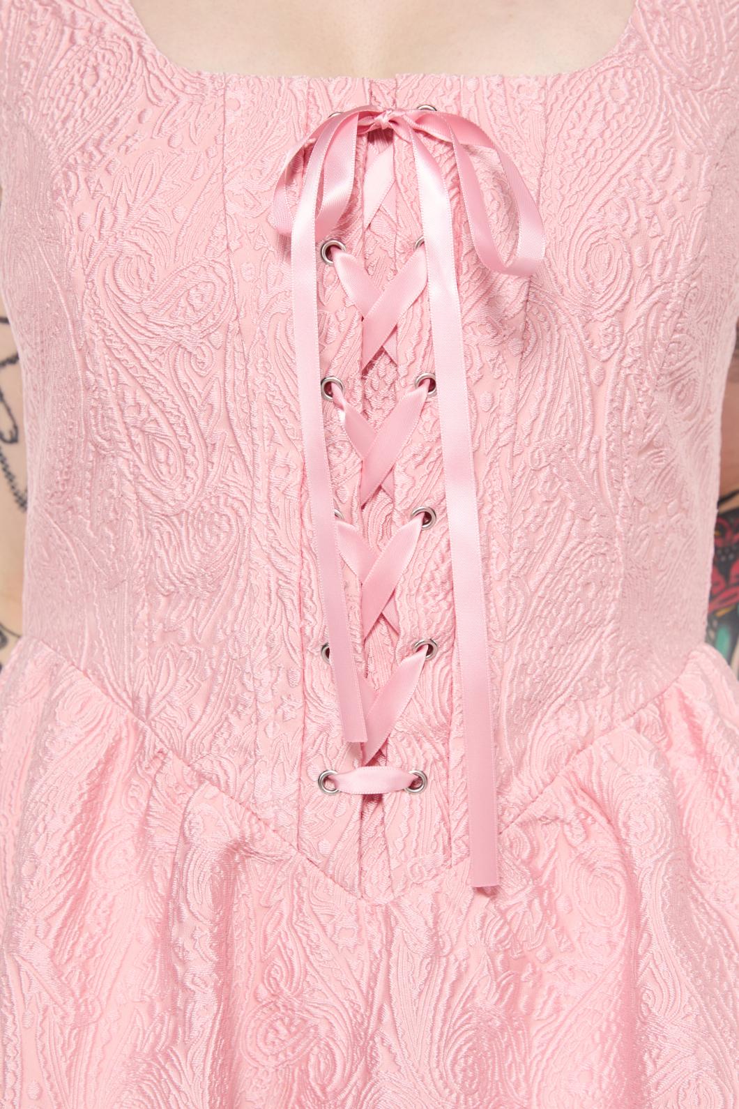 Dangerfield - Abundance Corset Dress - pink