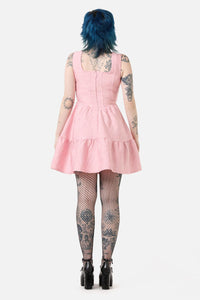 Dangerfield - Abundance Corset Dress - pink