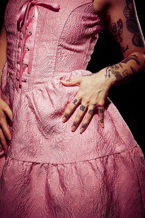 Dangerfield - Abundance Corset Dress - pink