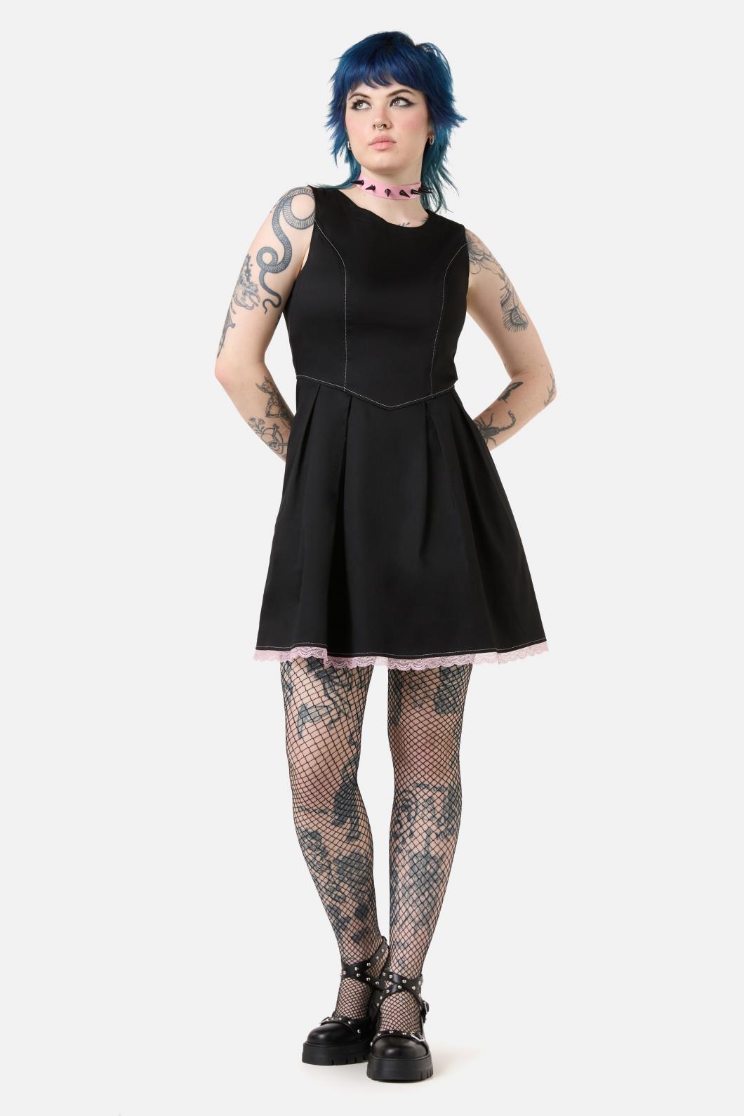 Dangerfield - Moon Time Pinny - black