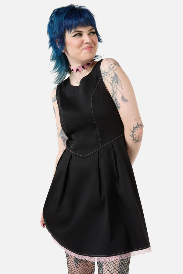 Dangerfield - Moon Time Pinny - black