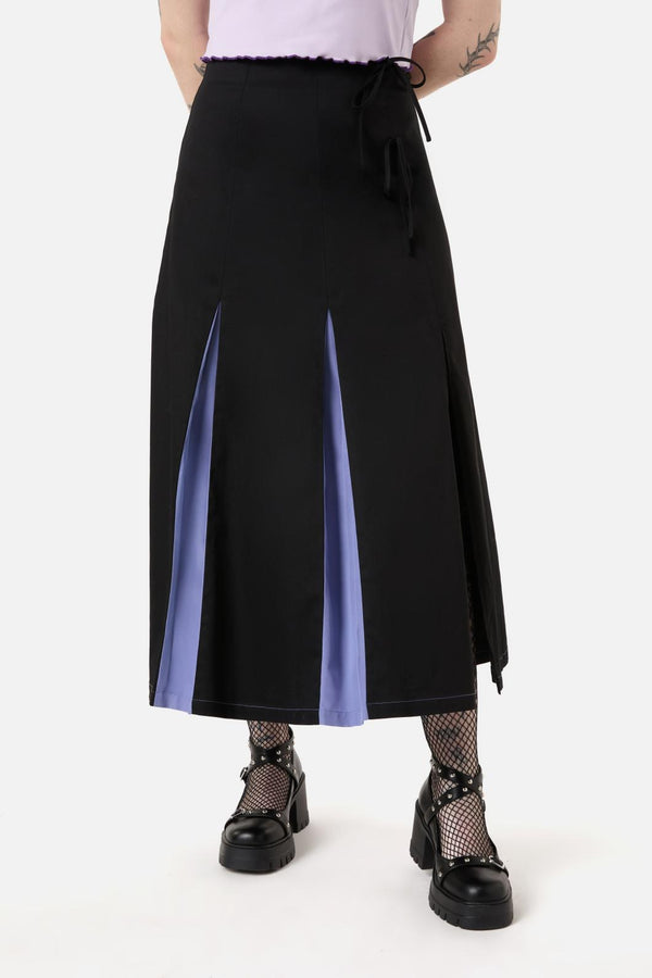 Dangerfield - Moon Time Pleated Skirt - black