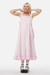 Dangerfield - Heart Strings Midi Dress - pink