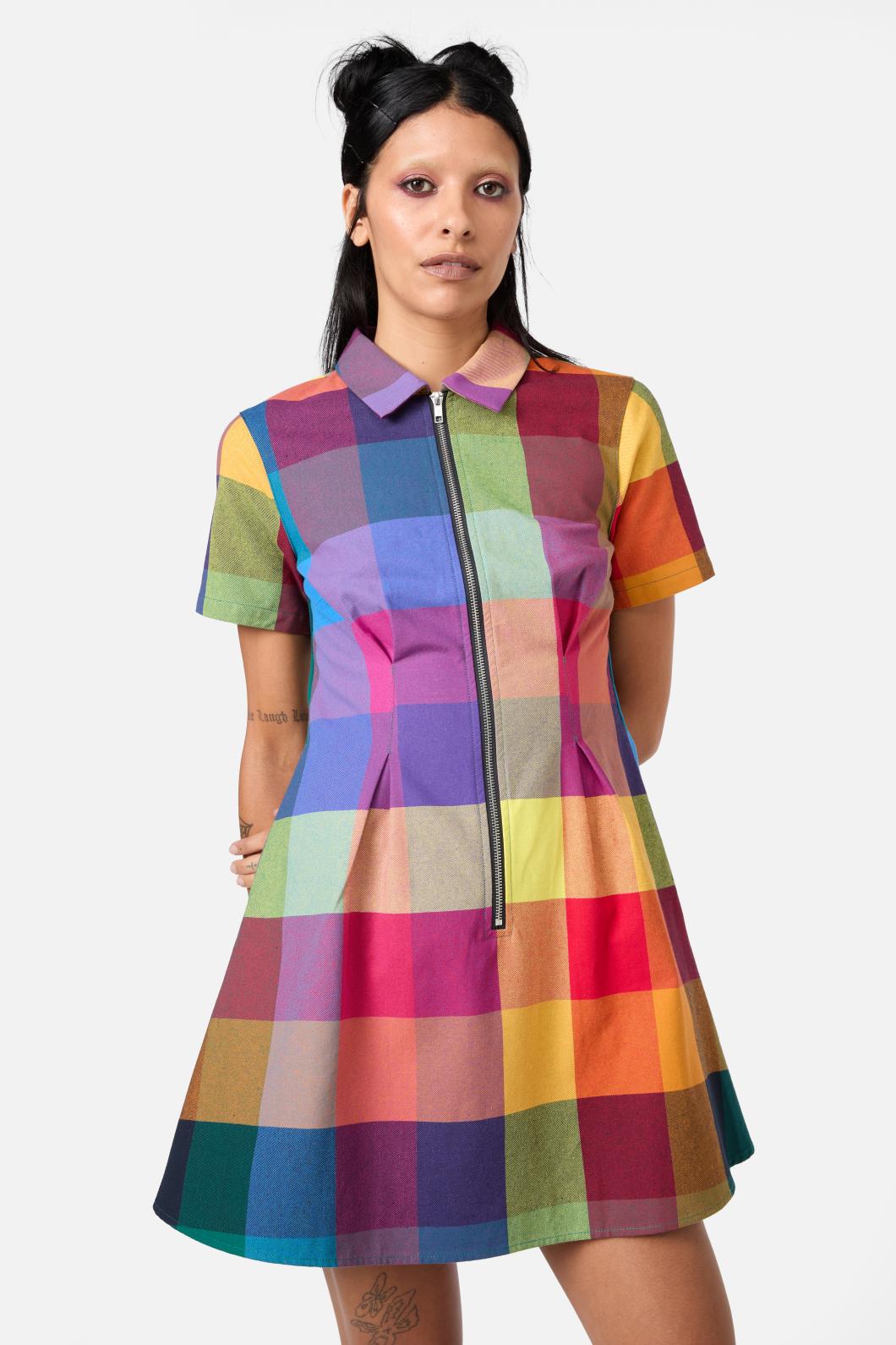 Dangerfield - Snuggle Dress - multi