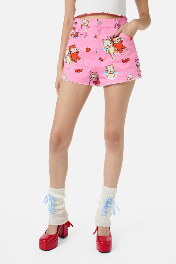 Dangerfield - Love Found Short - pink