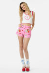 Dangerfield - Love Found Short - pink