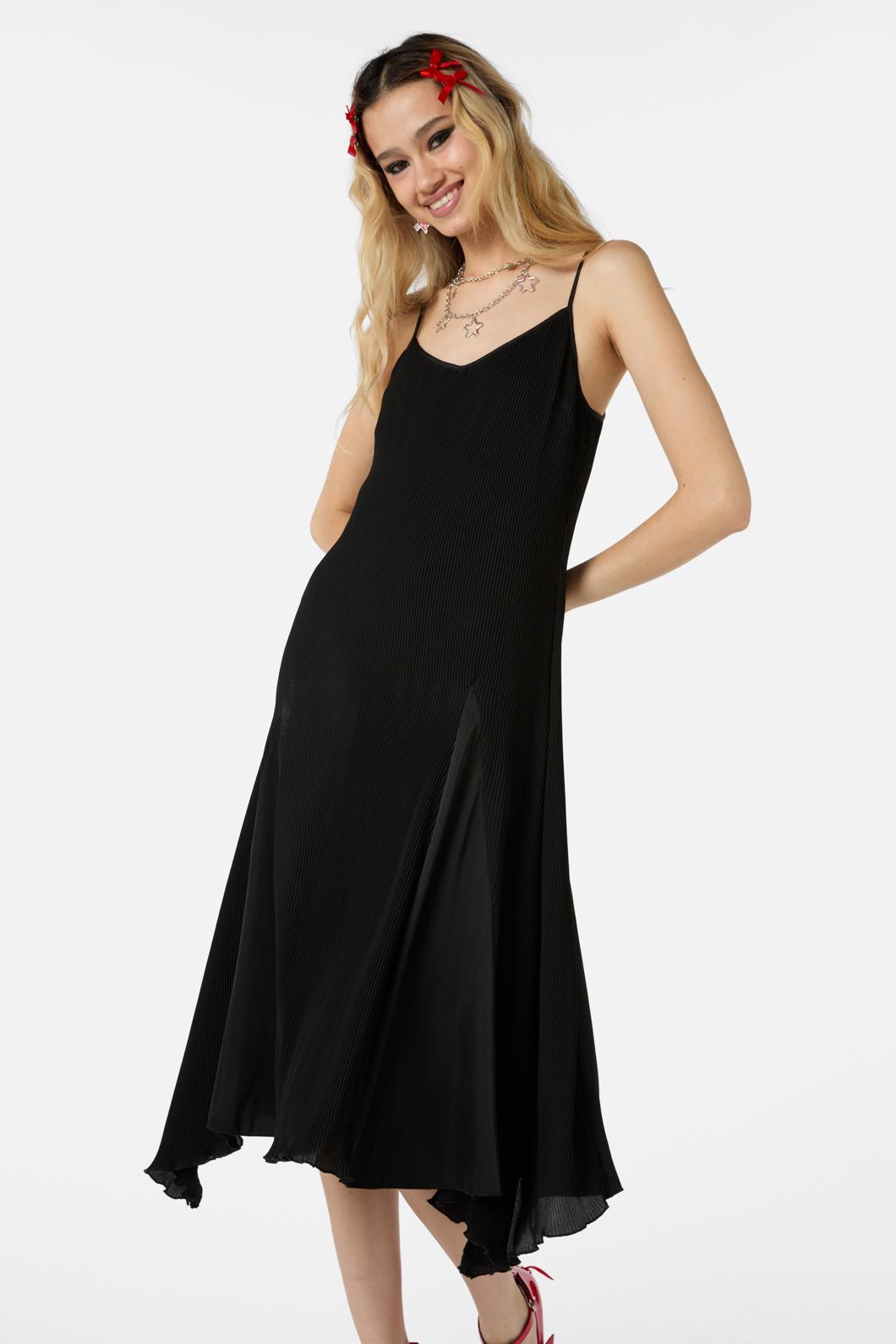 Dangerfield - Godet Organza Dress - black